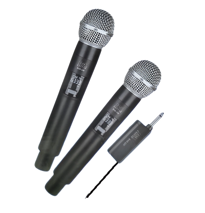 image of _GX-MIC01W2-V1 Groomix Dual Wireless Mic